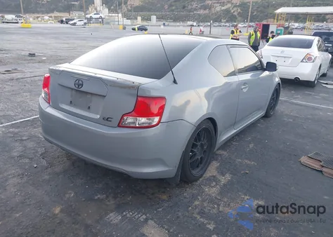 2011 Scion Tc из США, поврежденный, VIN JTKJF5C78B3005983